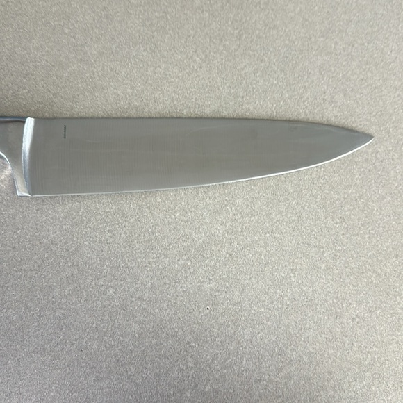 Pioneer Woman 8 in knife with Turquoise handle in good used condition - Picture 9 of 11